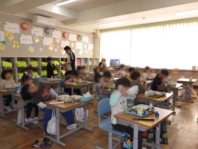 はじめての給食