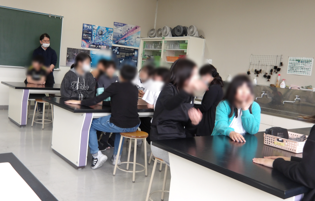 ６年生の授業の様子