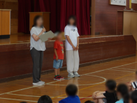 １学期終業式