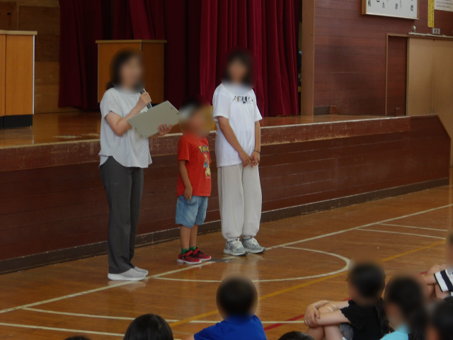 １学期終業式