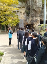 瑞巌寺見学です。