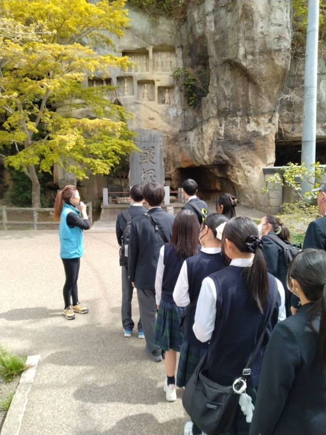 瑞巌寺見学です。