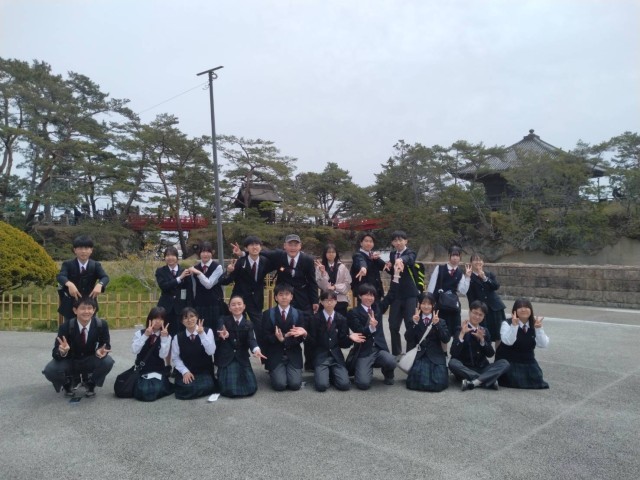 五大堂見学です。