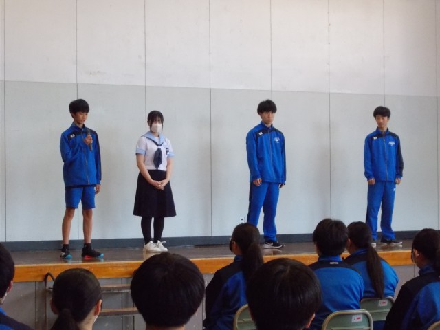 体育大会各学年リーダーからの振り返りです！お疲れ様でした
