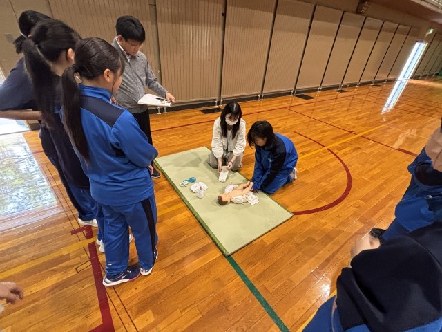 オムツ交換体験