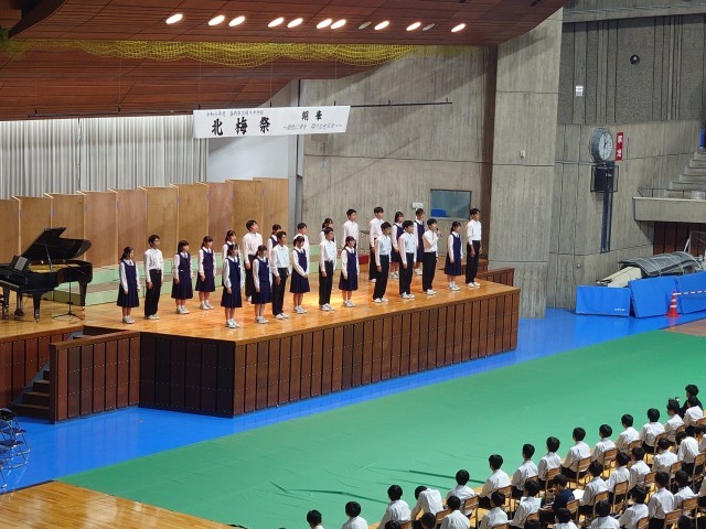 生徒会引継ぎ式