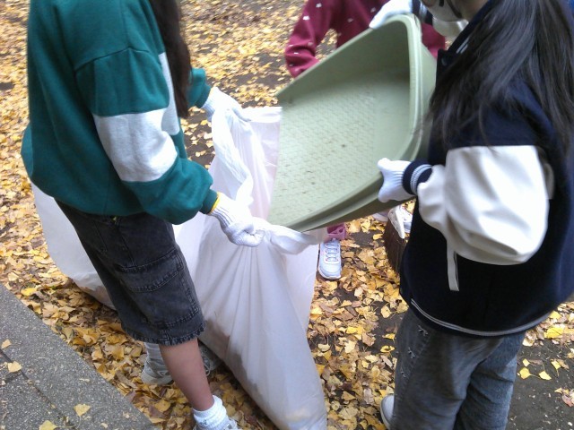 こぼさないように…