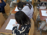 「お手本そっくりに書こう」