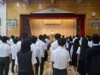 校長先生のお話