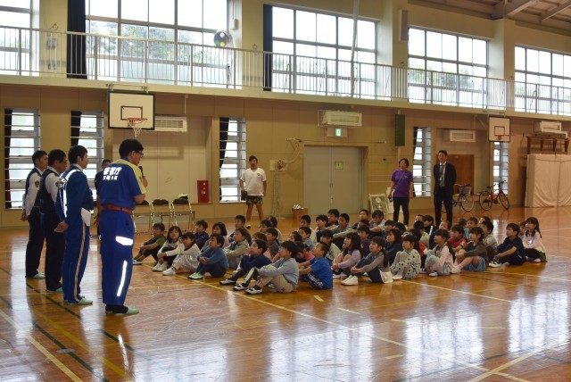 標識の意味について教えていただきました