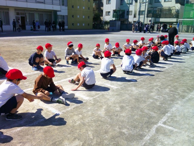 あっという間に　戻ってきました。