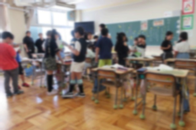 意見交換中
