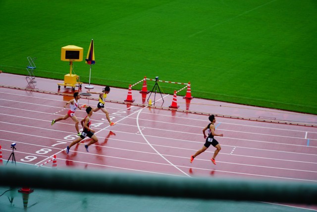 中学共通男子200m予選