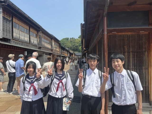 ひがし茶屋街にて