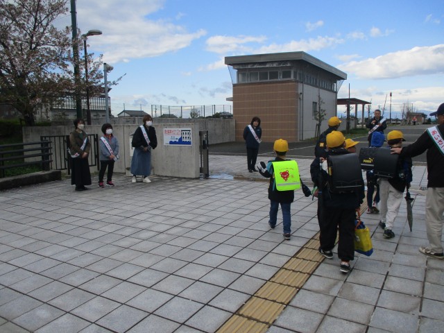 あいさつ運動（試行）１