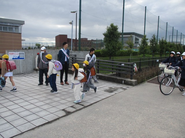 あいさつ運動（試行）３