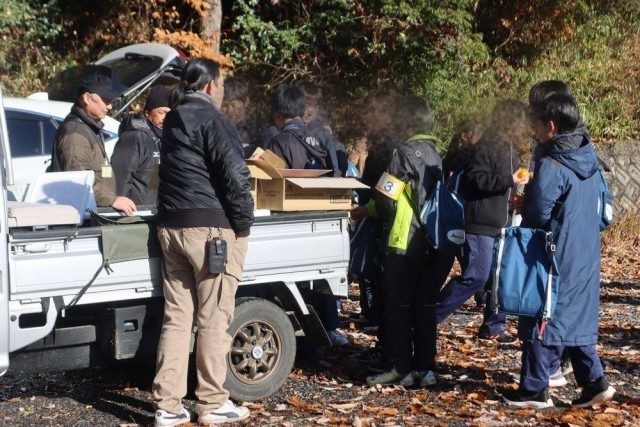 PTAのおやつ配布