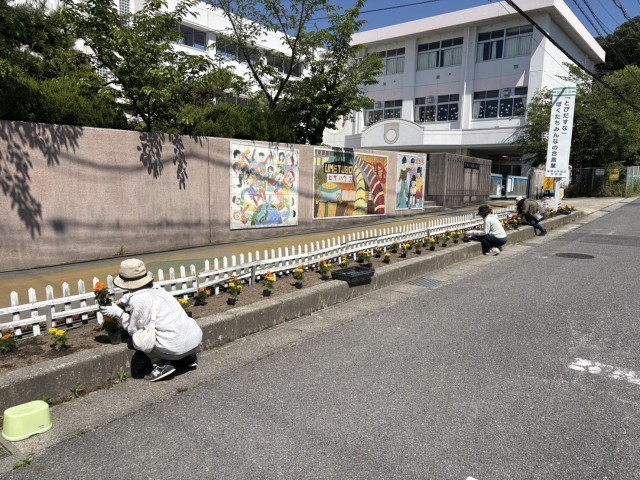 花壇ボランティア