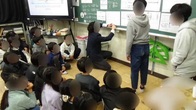 全体交流（一斉提示法）