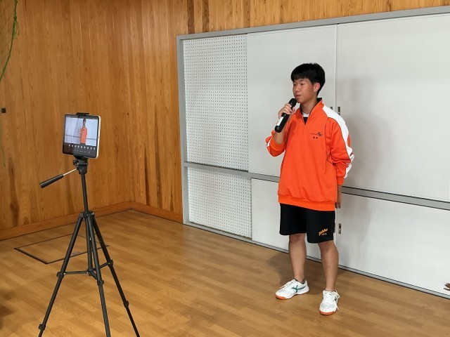 生徒会からのあいさつ
