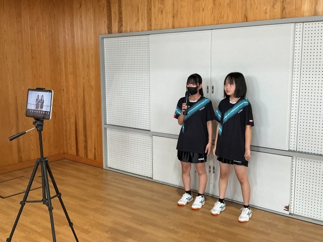 女子卓球部
