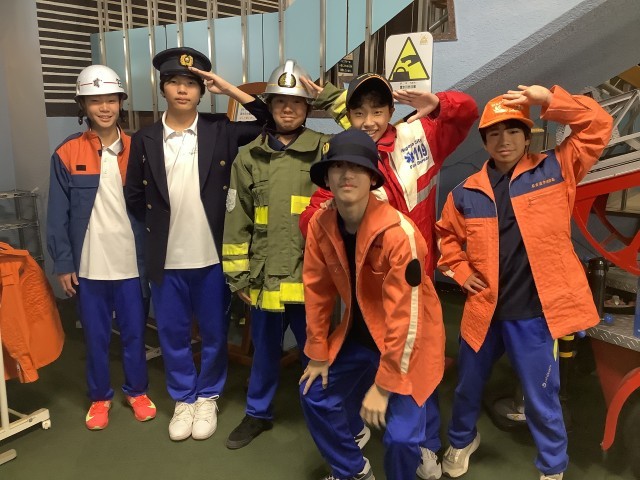 頼もしい隊員たちですね