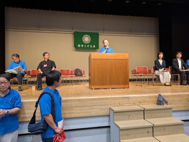 飛石会長の大会挨拶