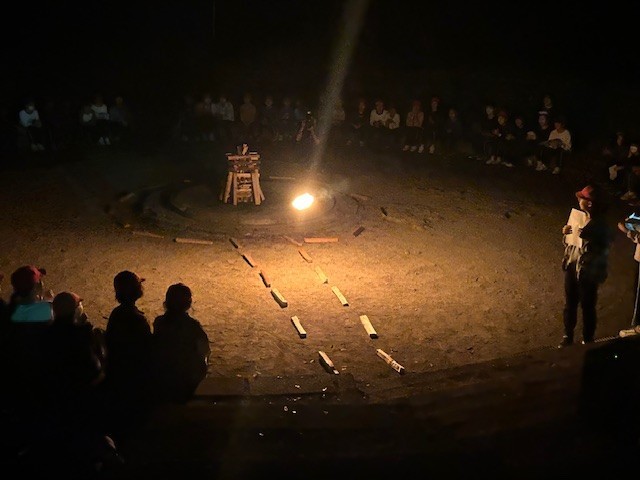 火の玉が飛んだ！