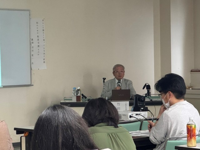 釧路での講演風景