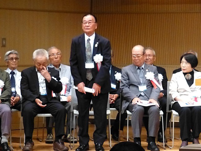 辻近老協副会長（堺市老連会長）紹介　